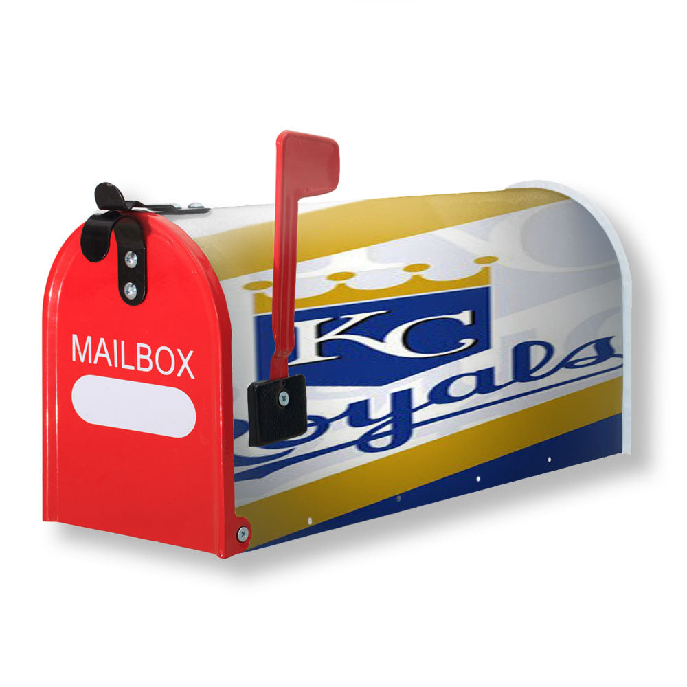 Kansas City Royals Mlb Sport Logo Magnetic Mailbox Cover - 18.0" x 21.0"