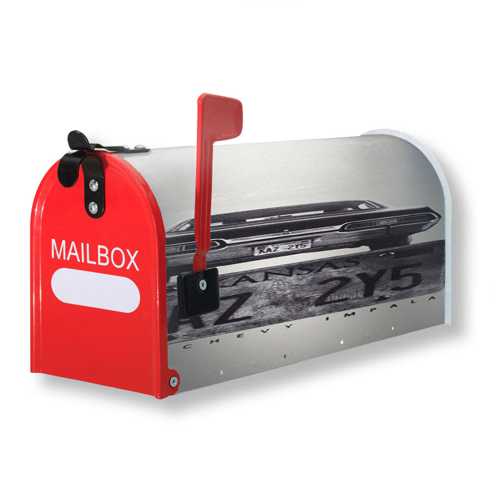 Kansas Supernatural Plate Magnetic Mailbox Cover - 18.0" x 21.0"