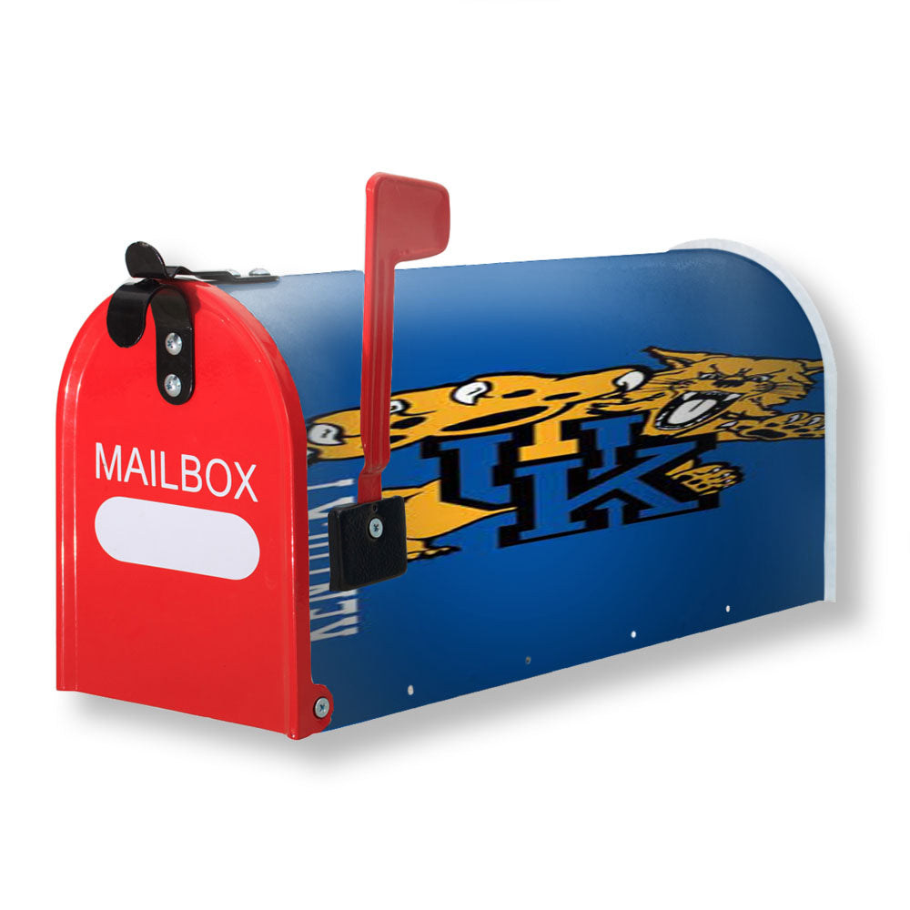 Kentucky Wildcats On Blue Magnetic Mailbox Cover - 18.0" x 21.0"