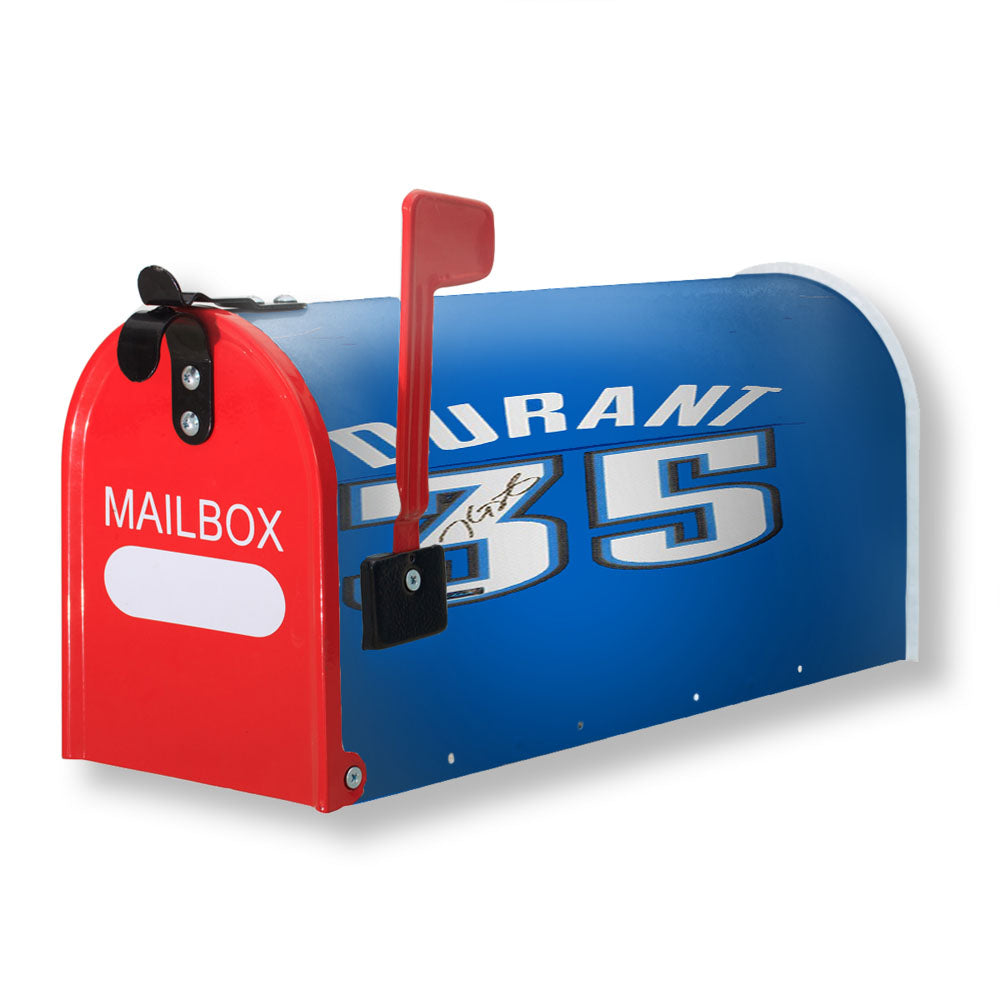 Kevin Durant Jersey Magnetic Mailbox Cover - 18.0" x 21.0"