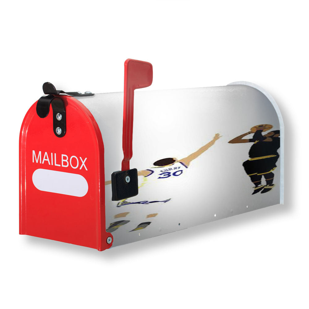Kyrie Irving Clutch Shot Over Magnetic Mailbox Cover - 18.0" x 21.0"