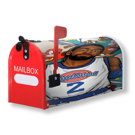 Kyrie Irving Space Jam Tunes Squad Magnetic Mailbox Cover 18" x 21" Outdoor Decor