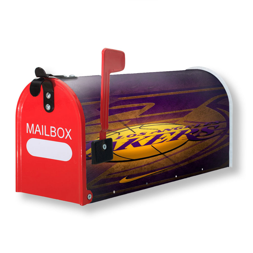 La Lakers Nba Basketball Magnetic Mailbox Cover - 18.0" x 21.0"