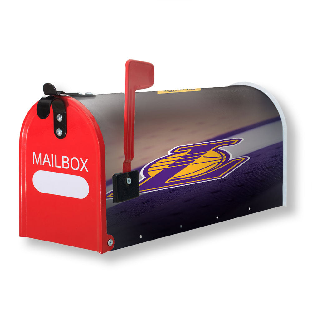 Lakers Dept Of Field Magnetic Mailbox Cover - 18.0" x 21.0"