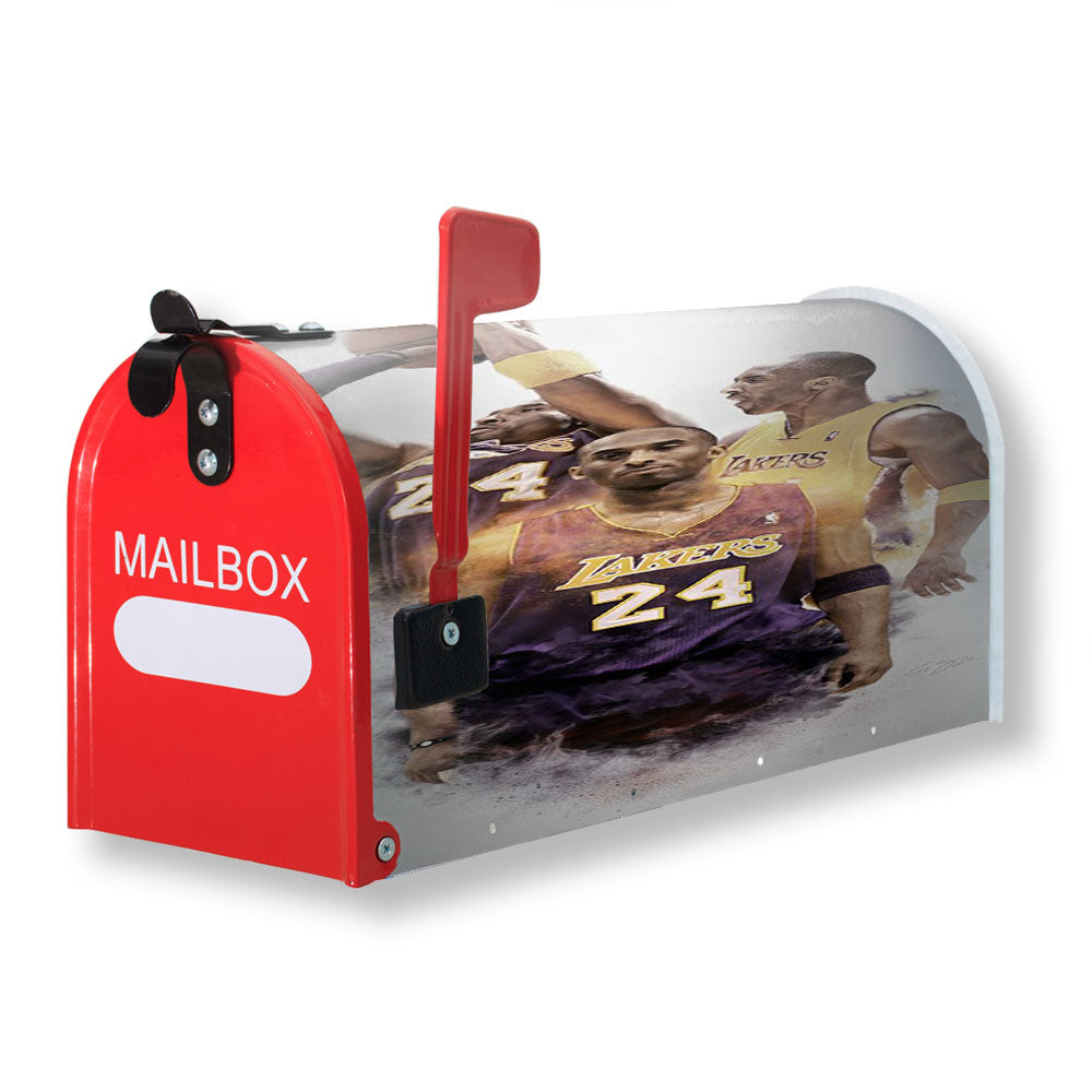 Lakers Kobe Bryant Her Magnetic Mailbox Cover - 18.0" x 21.0"