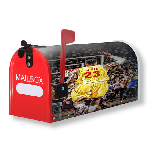 Lebron James 23 Legend Magnetic Mailbox Cover 18" x 21" Outdoor Decor
