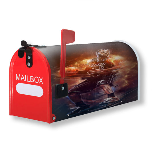 Lebron James Aura Jump Magnetic Mailbox Cover 18" x 21" Outdoor Decor
