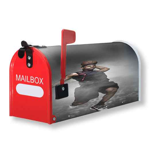 Lebron James Dunk Magnetic Mailbox Cover 18" x 21" Outdoor Decor