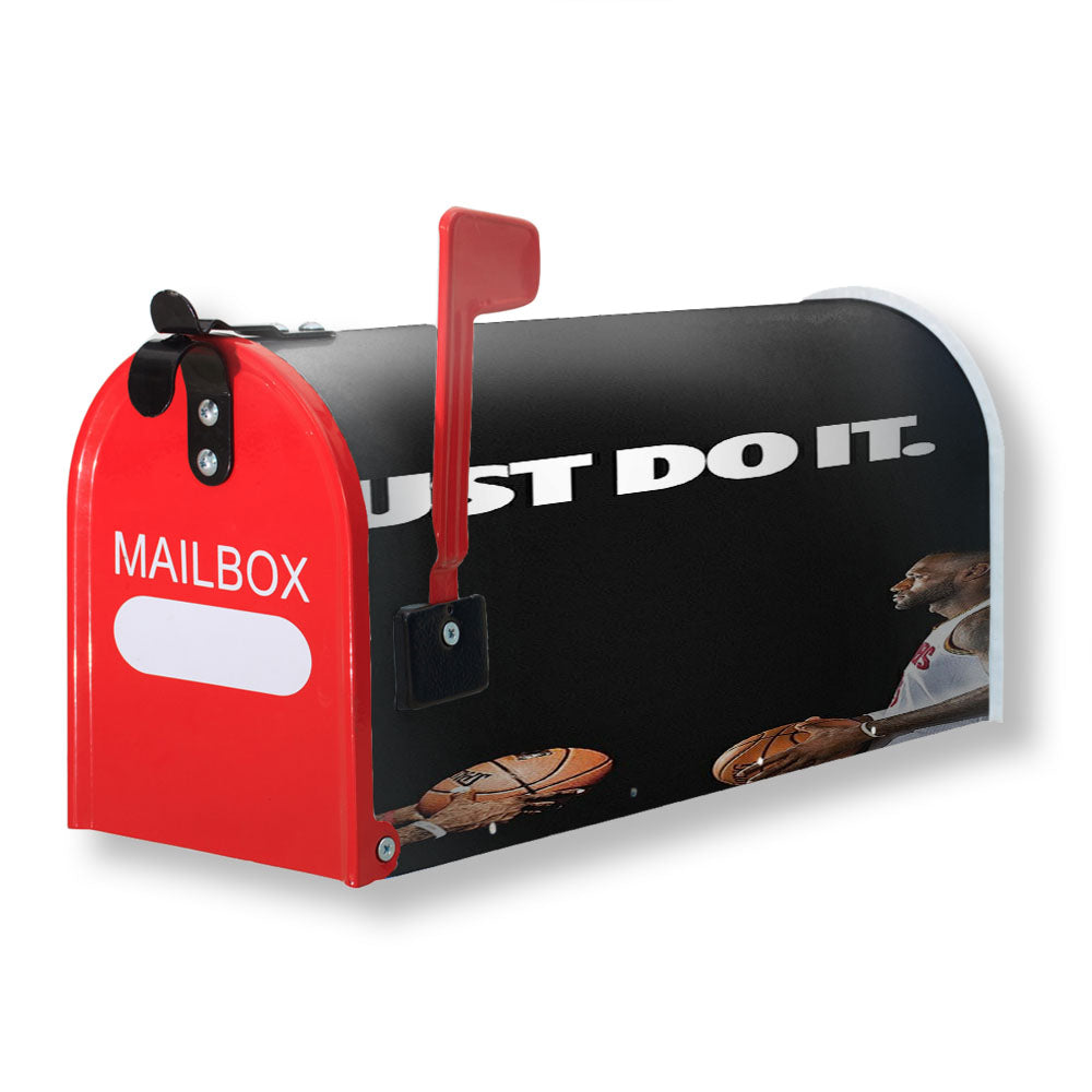 Lebron James Just Do It Nba Wallpaper Magnetic Mailbox Cover - 18.0" x 21.0"