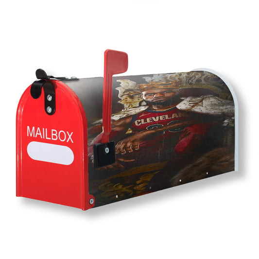 Lebron James Wallpaper Magnetic Mailbox Cover 18" x 21" Outdoor Decor