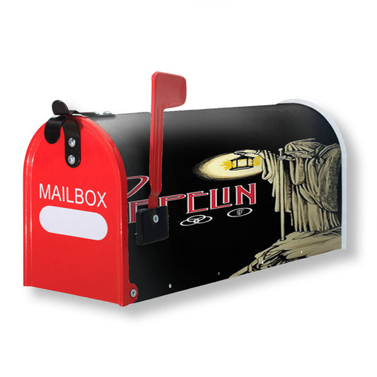 Led Zeppelin The Darkness Logo Magnetic Mailbox Cover 18" x 21" Outdoor Decor
