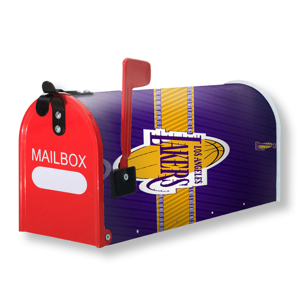 Los Ageles Lakers Magnetic Mailbox Cover - 18.0" x 21.0"