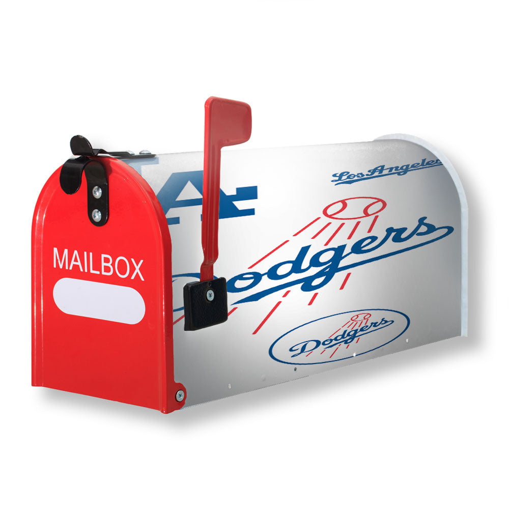 Los Angeles Dodgers All Logo Magnetic Mailbox Cover - 18.0" x 21.0"