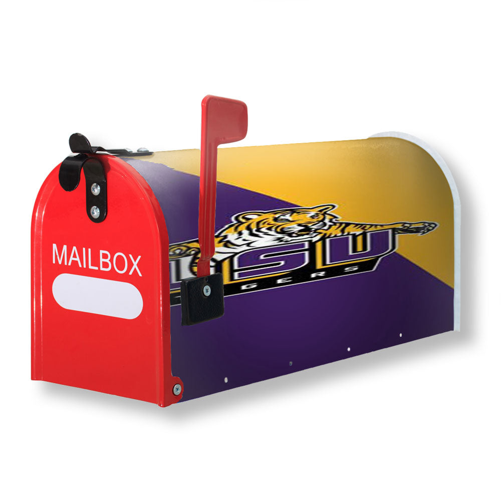 Lsu Tigers Logo Magnetic Mailbox Cover - 18.0" x 21.0"