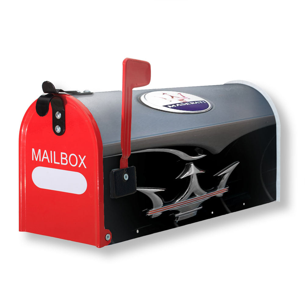 Maserati Trident Cars Logo Magnetic Mailbox Cover - 18.0" x 21.0"