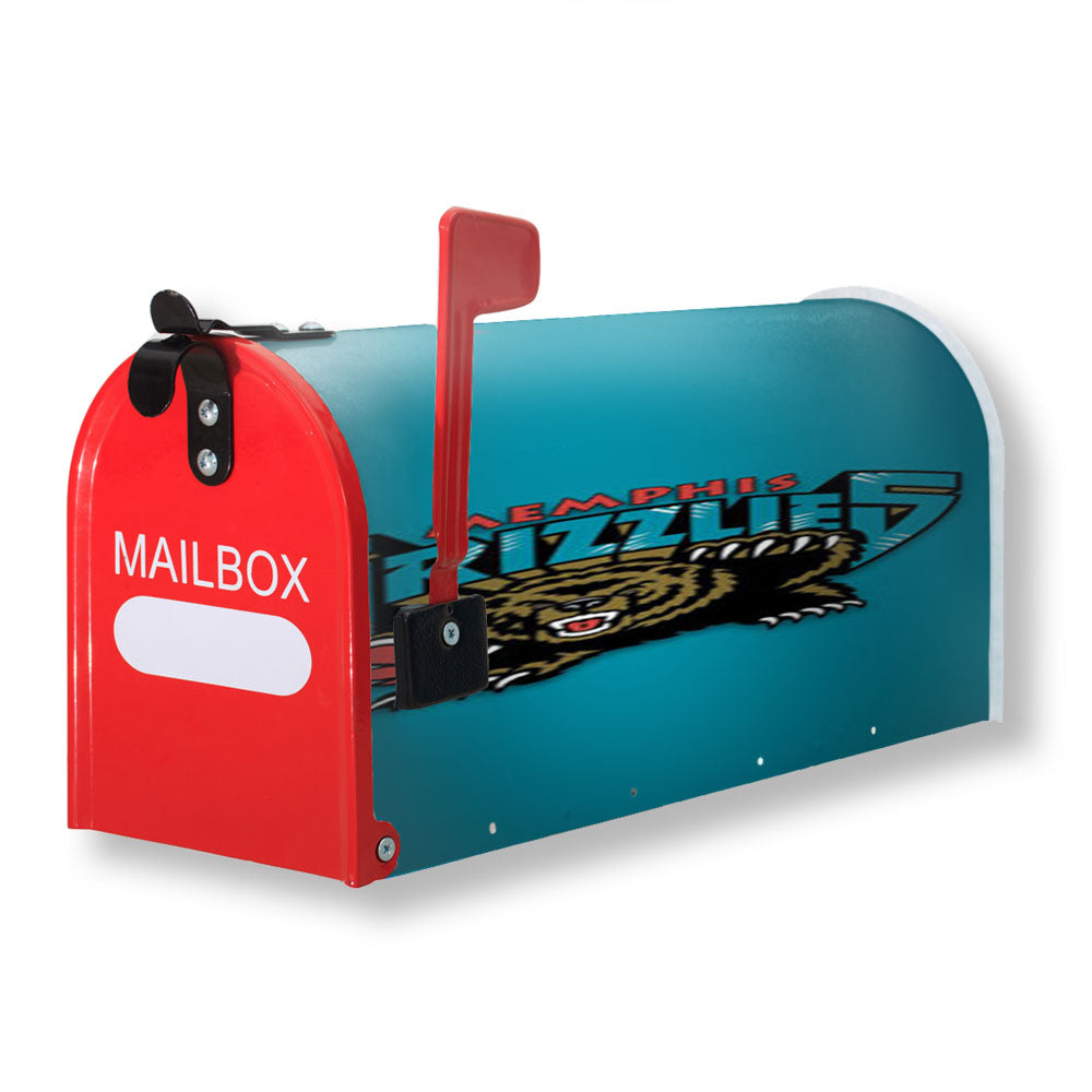 Memphis Grizzlies Bear Magnetic Mailbox Cover - 18.0" x 21.0"