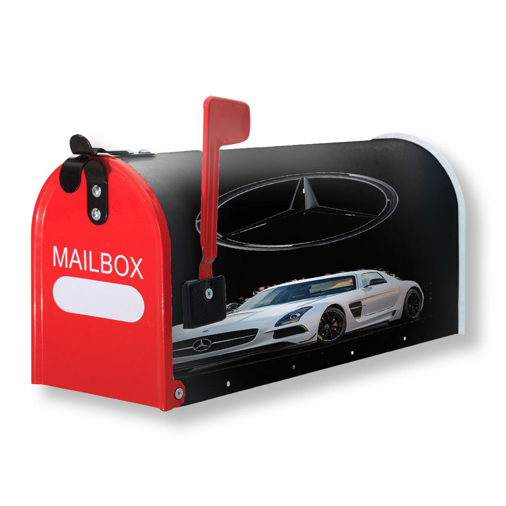 Mercedes Benz Sls Amg Magnetic Mailbox Cover - 18.0" x 21.0"