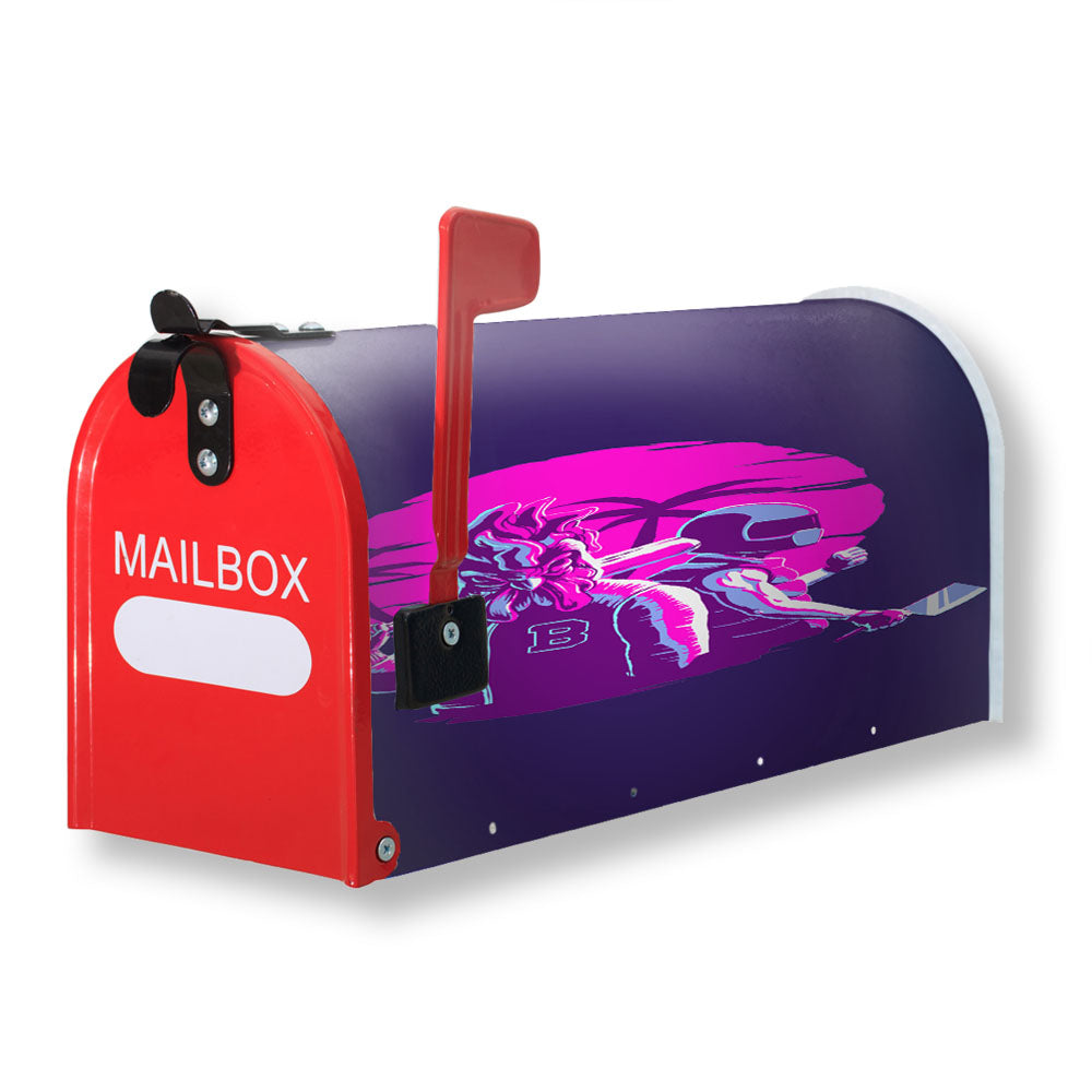 Miami Hotline The Two Killers Baseball Style Magnetic Mailbox Cover - 18.0" x 21.0"