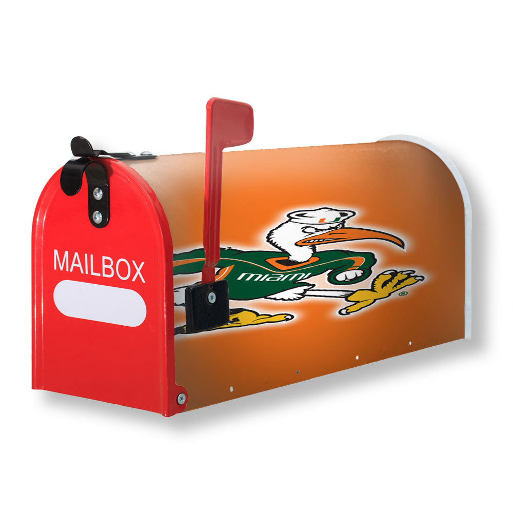 Miami Hurricanes Logo Magnetic Mailbox Cover - 18.0" x 21.0"