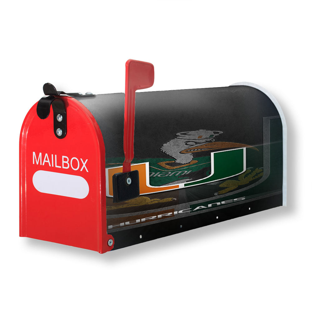 Miami Hurricanes Um 3 Magnetic Mailbox Cover - 18.0" x 21.0"