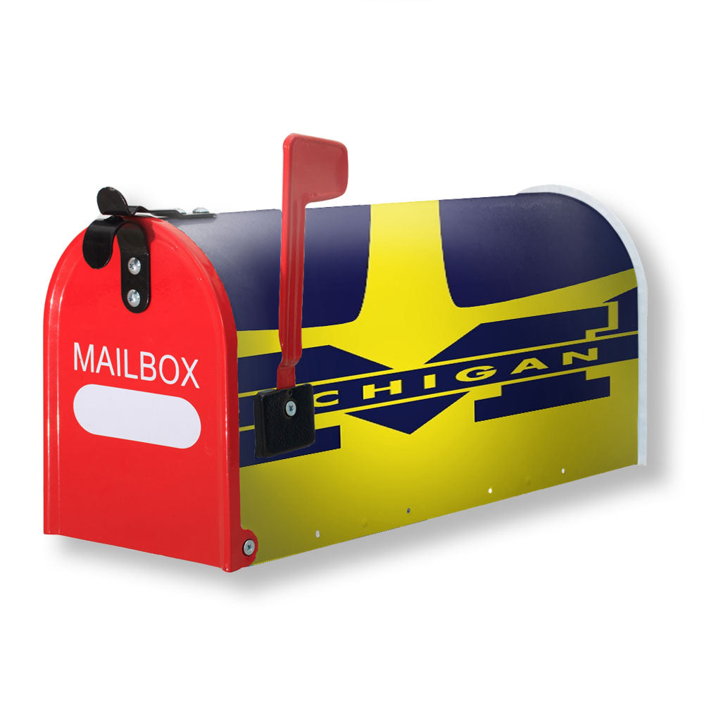Michigan Emblem Magnetic Mailbox Cover - 18.0" x 21.0"