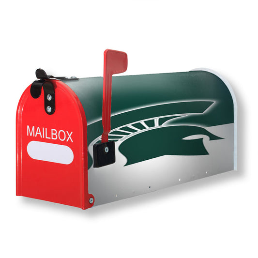 Michigan State Helm Logo Magnetic Mailbox Cover 18" x 21" Outdoor Decor