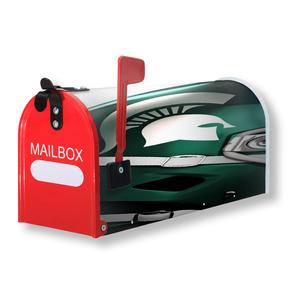 Michigan State Helmet Magnetic Mailbox Cover - 18.0" x 21.0"