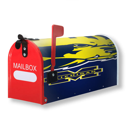 Michigan Wolverines 5 Magnetic Mailbox Cover 18" x 21" Outdoor Decor