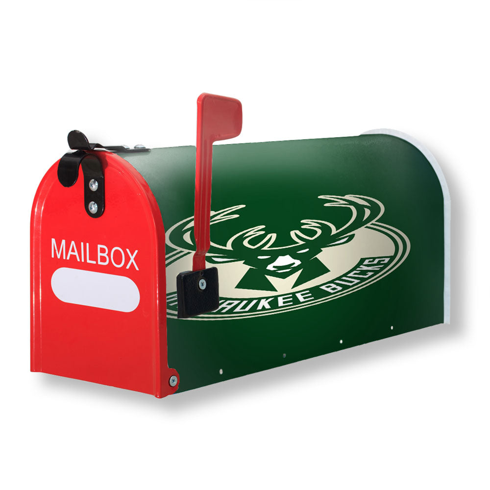 Milwauke Bucks Magnetic Mailbox Cover - 18.0" x 21.0"