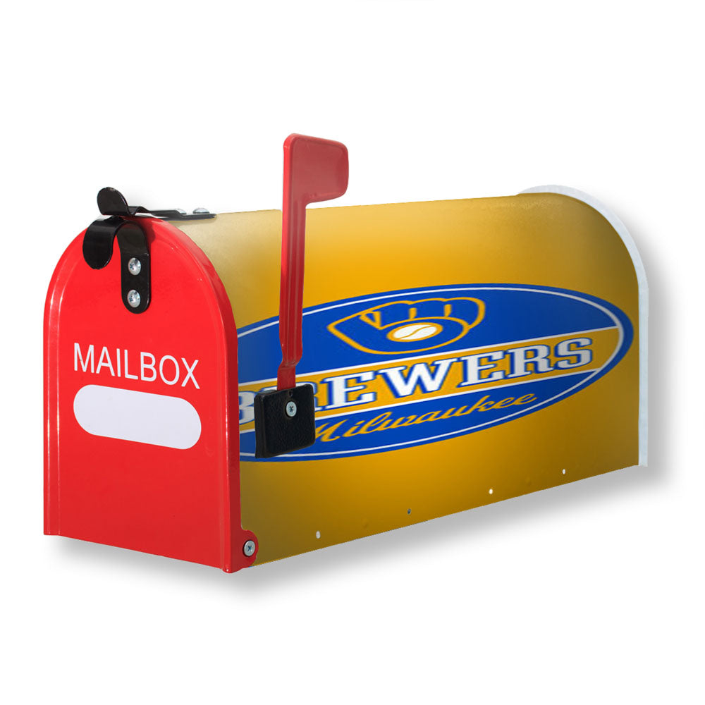 Milwaukee Brewers Icon Magnetic Mailbox Cover - 18.0" x 21.0"