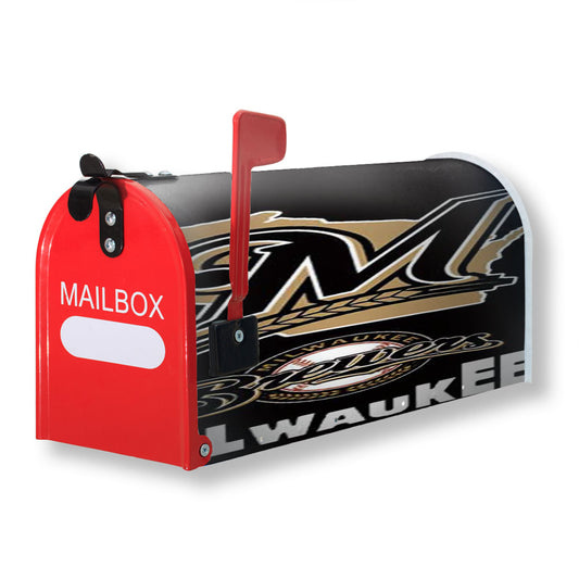 Milwaukee Brewers Logos Magnetic Mailbox Cover 18" x 21" Outdoor Decor