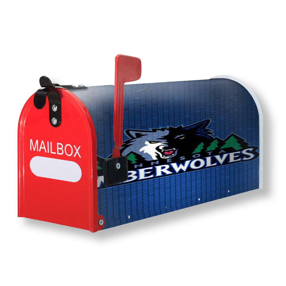 Minnesota Timberwolves Basketball Magnetic Mailbox Cover - 18.0" x 21.0"