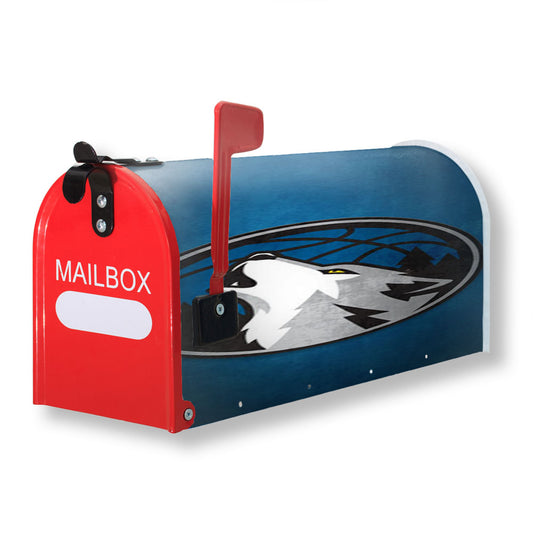 Minnesota Timberwolves Blue Magnetic Mailbox Cover 18" x 21" Outdoor Decor