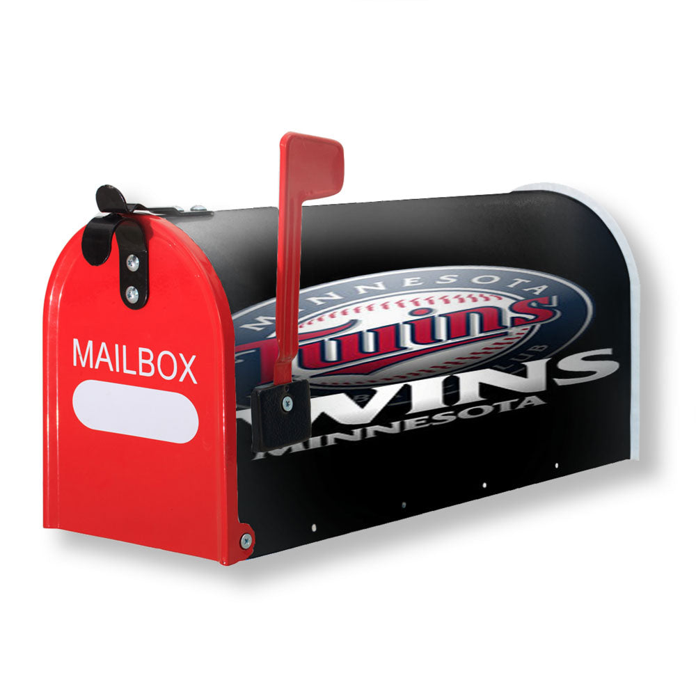 Minnesota Twins Baseball Logo Magnetic Mailbox Cover - 18.0" x 21.0"