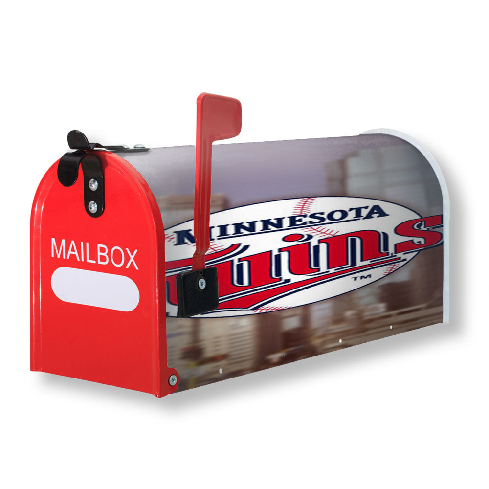 Minnesota Twins In City Magnetic Mailbox Cover - 18.0" x 21.0"