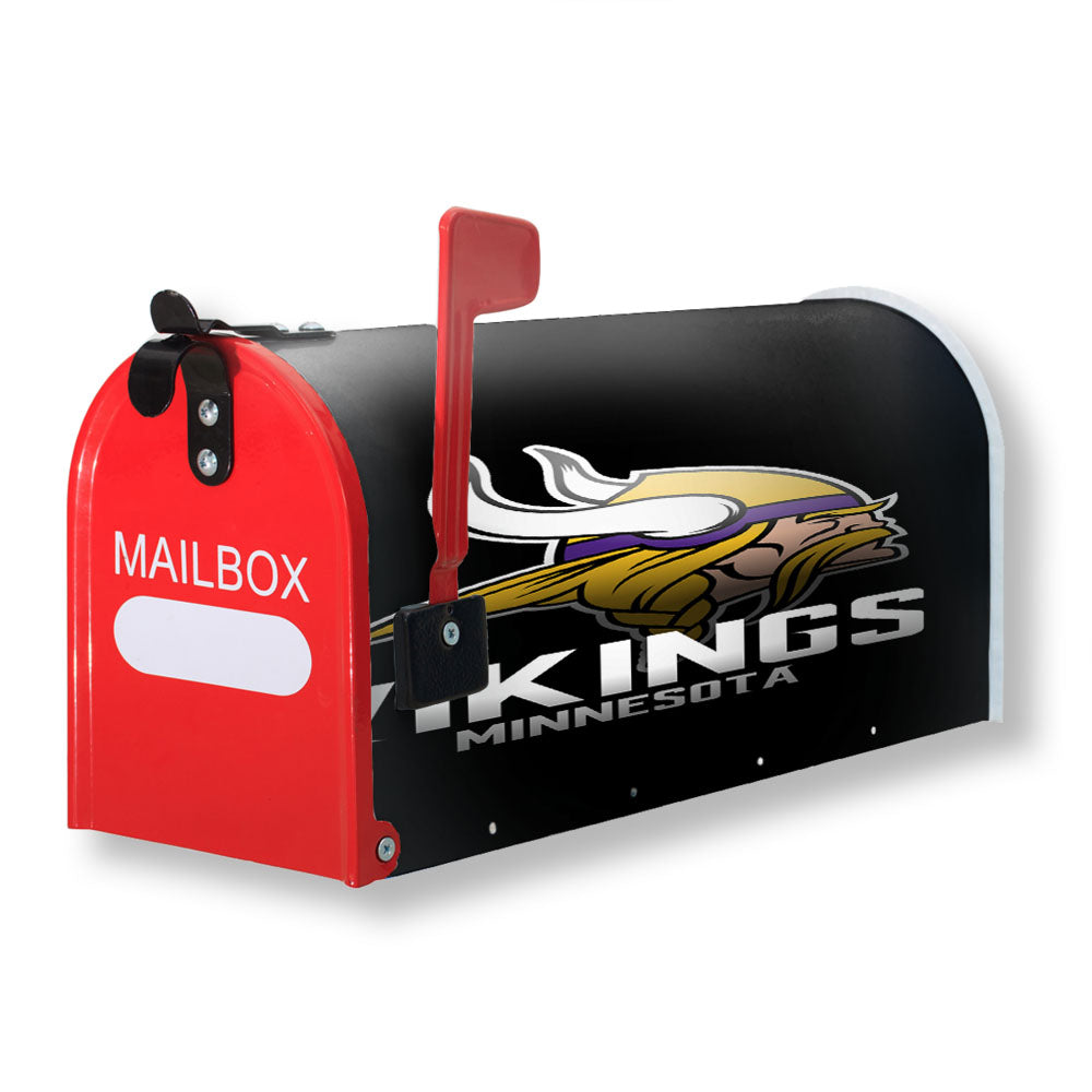 Minnesota Vikings Magnetic Mailbox Cover - 18.0" x 21.0"