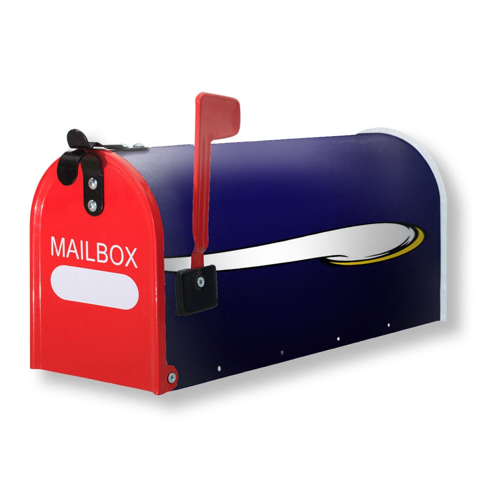 Minnesota Vikings Icon Magnetic Mailbox Cover - 18.0" x 21.0"