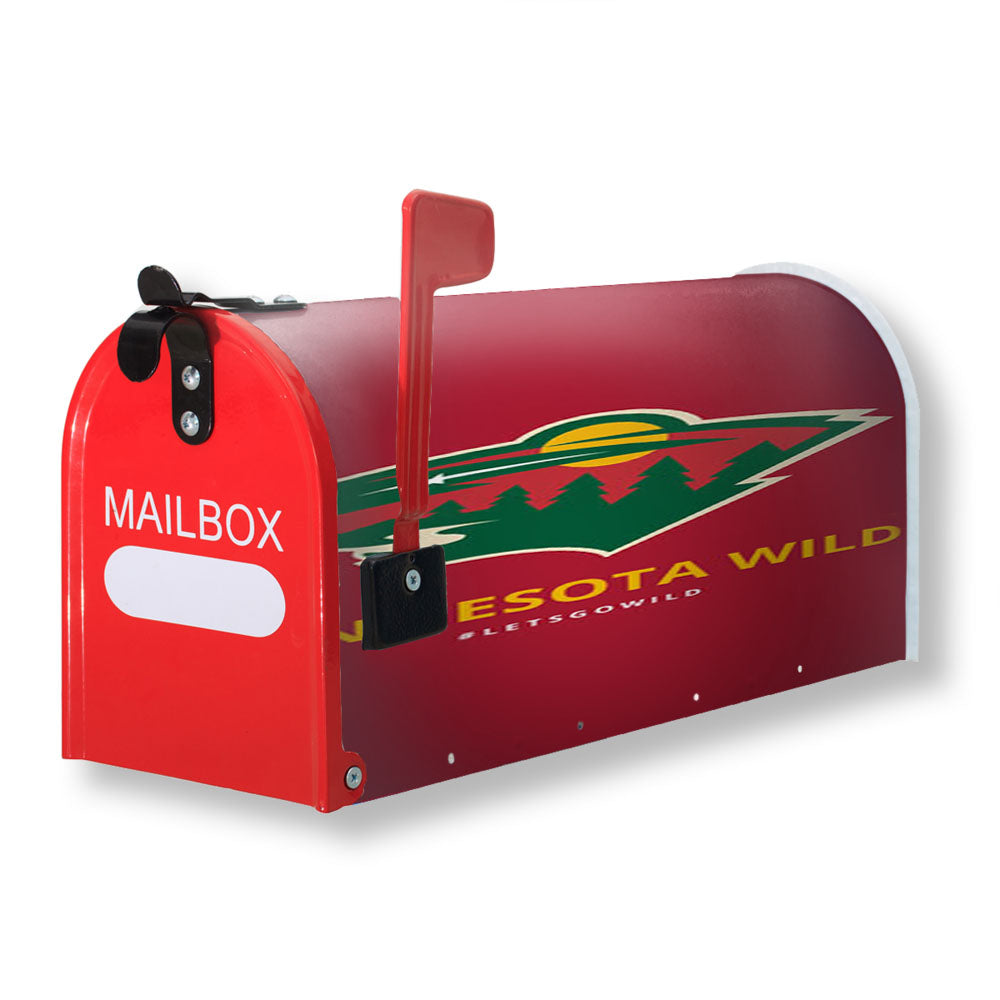 Minnesota Wild Nhl Magnetic Mailbox Cover - 18.0" x 21.0"