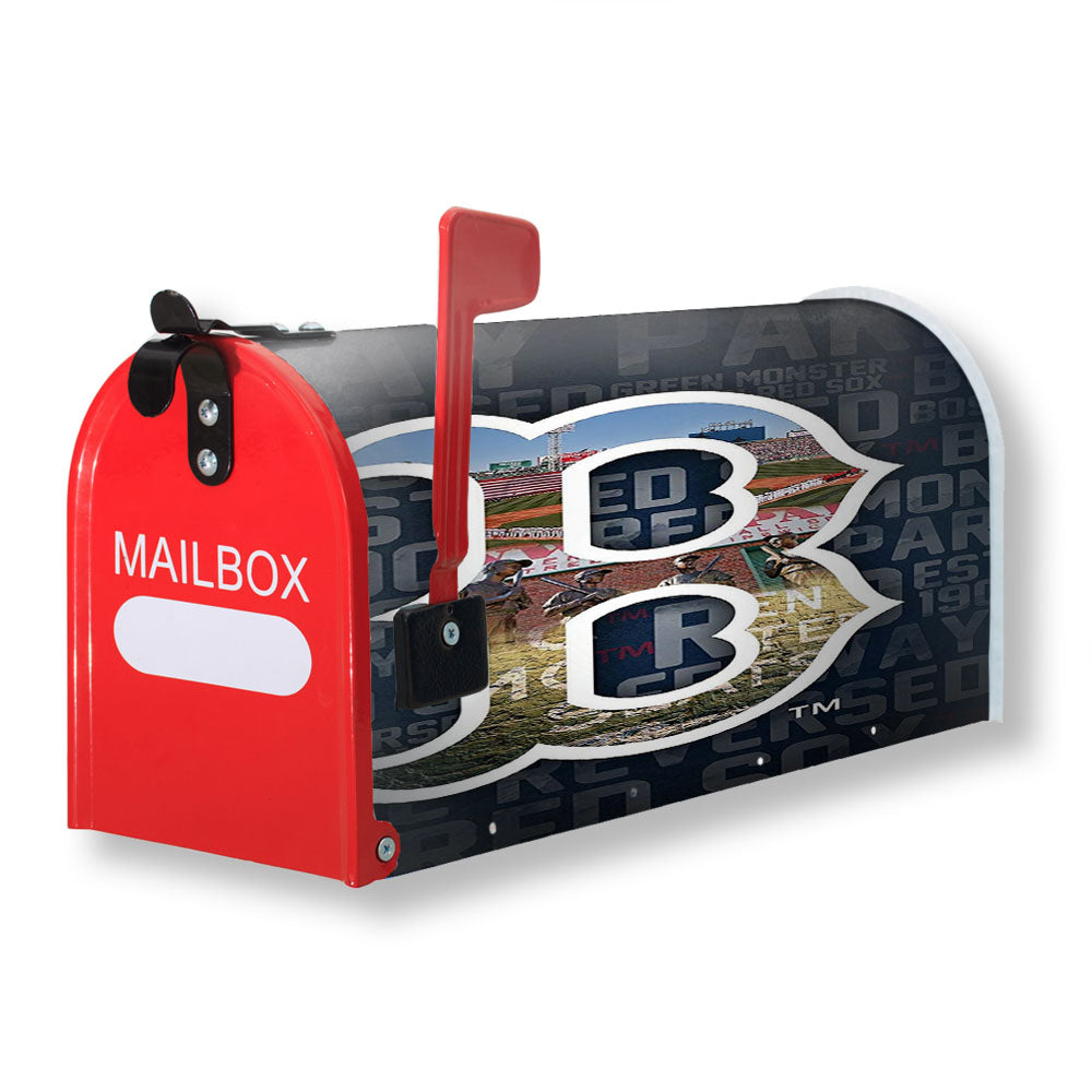 Mlb Boston Red Magnetic Mailbox Cover - 18.0" x 21.0"