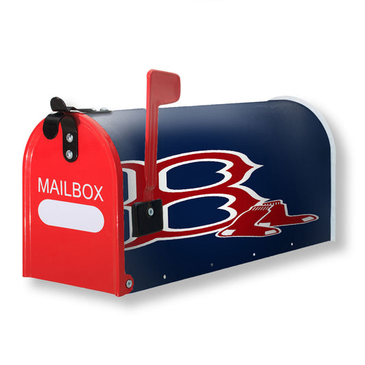 Mlb Team Boston Red Sox Magnetic Mailbox Cover 18" x 21" Outdoor Decor