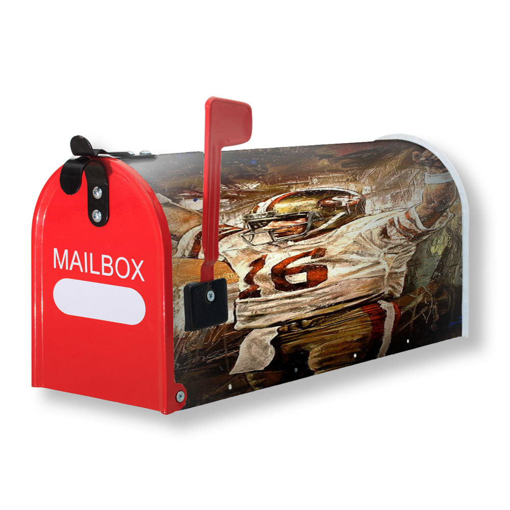 Montana 16 Nfl Football Magnetic Mailbox Cover - 18.0" x 21.0"