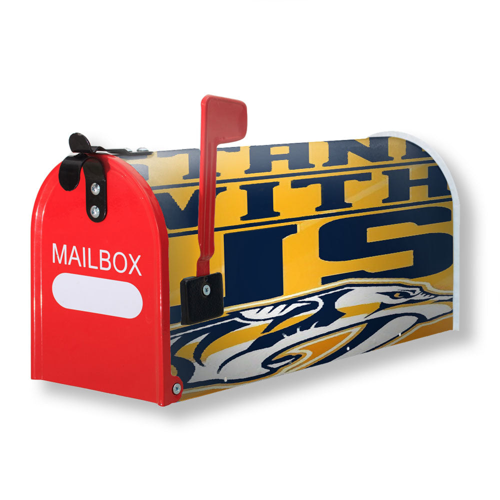 Nashville Predators Stand With Us Magnetic Mailbox Cover - 18.0" x 21.0"