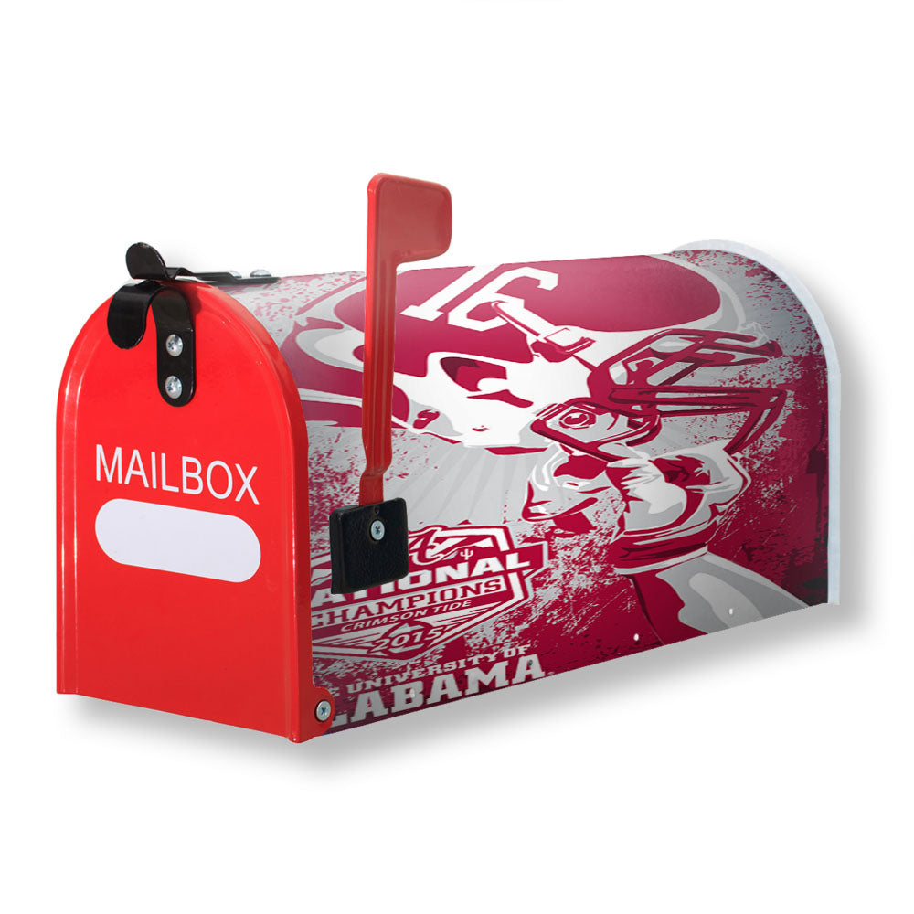National Champions Crimson Tide 2015 The University Of Alabama Magnetic Mailbox Cover - 18.0" x 21.0"