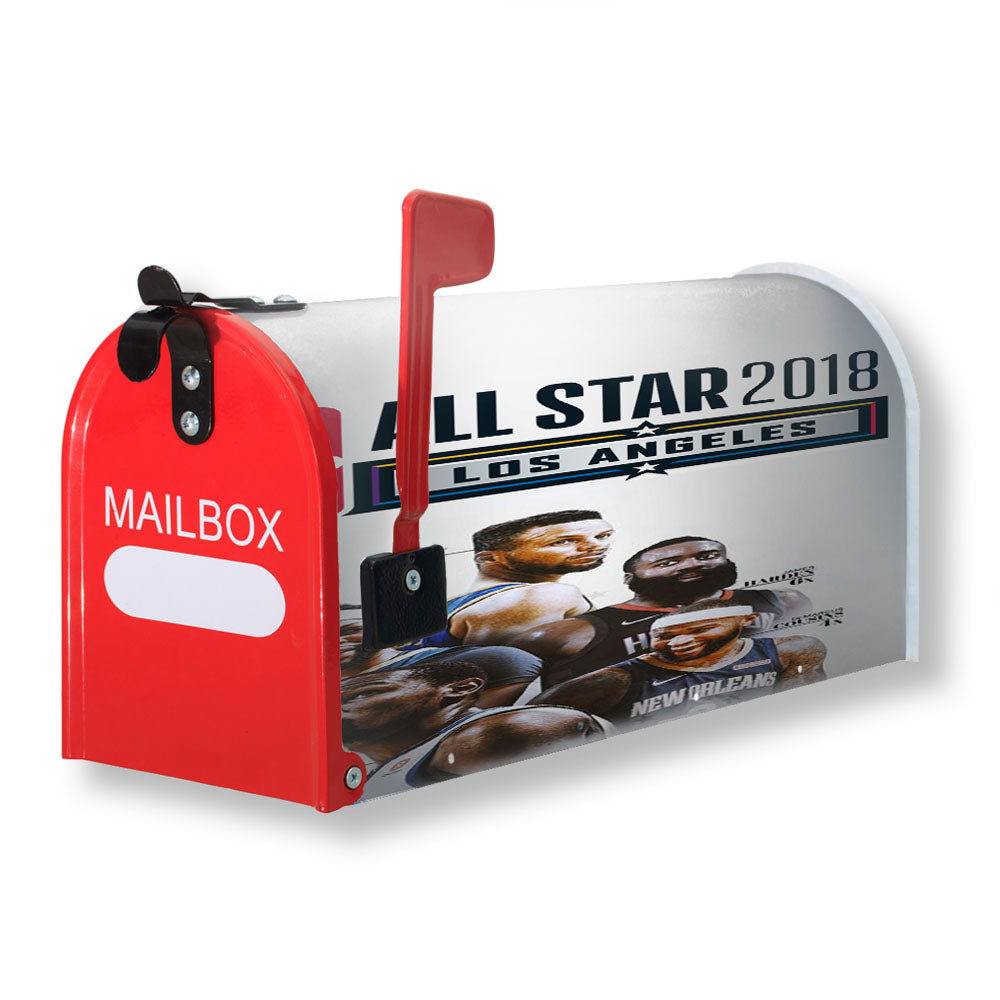 Nba All Star 2 Magnetic Mailbox Cover - 18.0" x 21.0"