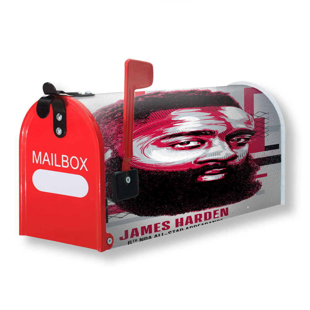 Nba All Star James Harden Magnetic Mailbox Cover - 18.0" x 21.0"