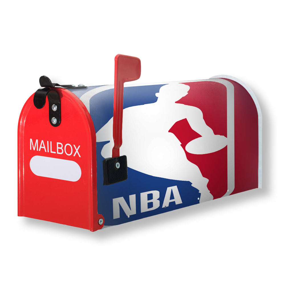 Nba Logo Magnetic Mailbox Cover - 18.0" x 21.0"