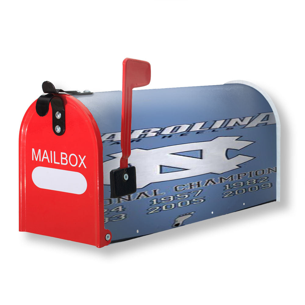 Nc Tar Heels Champ Banner Magnetic Mailbox Cover - 18.0" x 21.0"