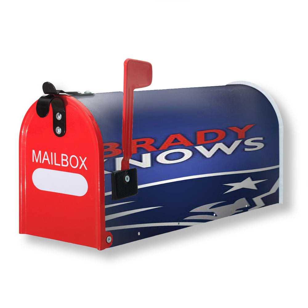 Ne Pats Brady Knows Magnetic Mailbox Cover - 18.0" x 21.0"