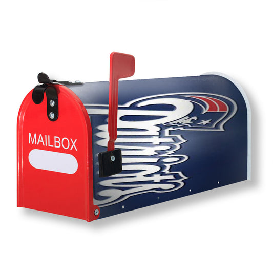 Ne Pats Logo Embossed Magnetic Mailbox Cover 18" x 21" Outdoor Decor