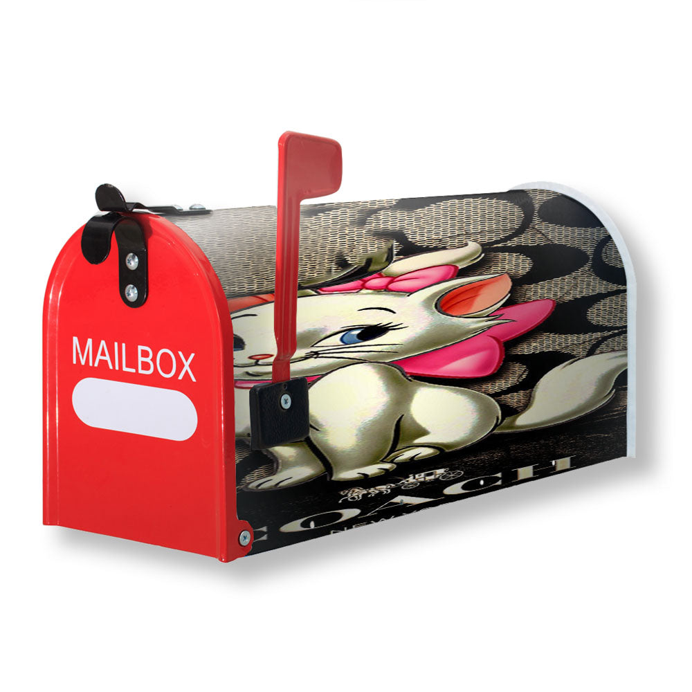 New Coach Cat Marie Magnetic Mailbox Cover - 18.0" x 21.0"